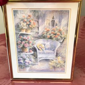 A Pretty Picture Framed  8x10 inches